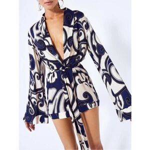 NEW ALEXIS kaiden romper in maldive blue
